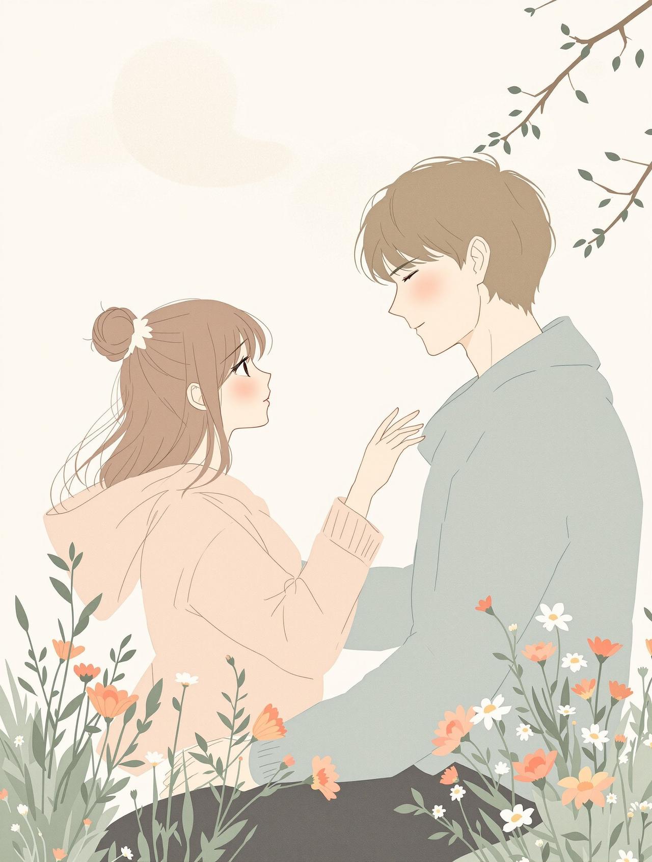 女神漫画作品《薄荷味的夏天》封面