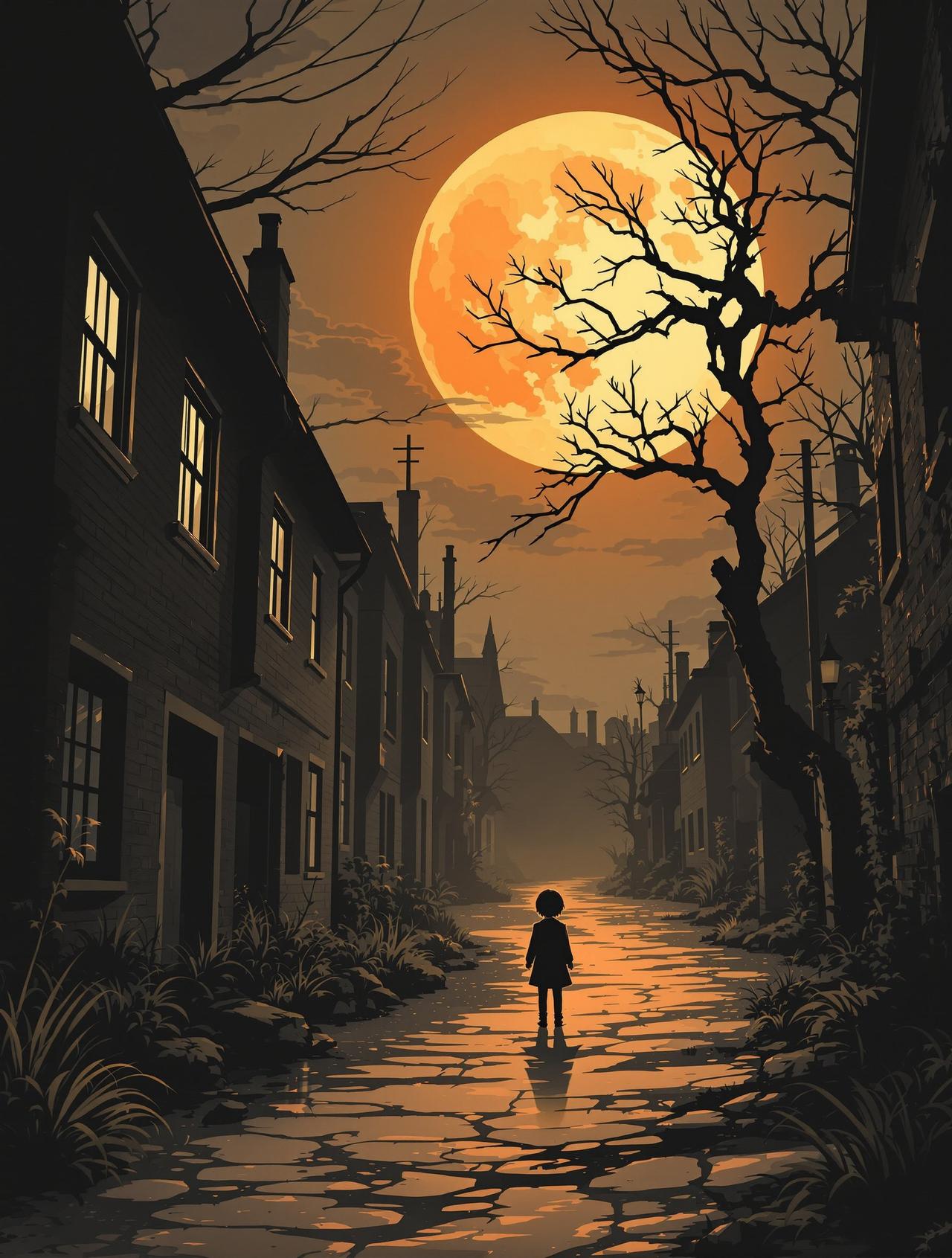 女神漫画作品《夜半钟声》封面