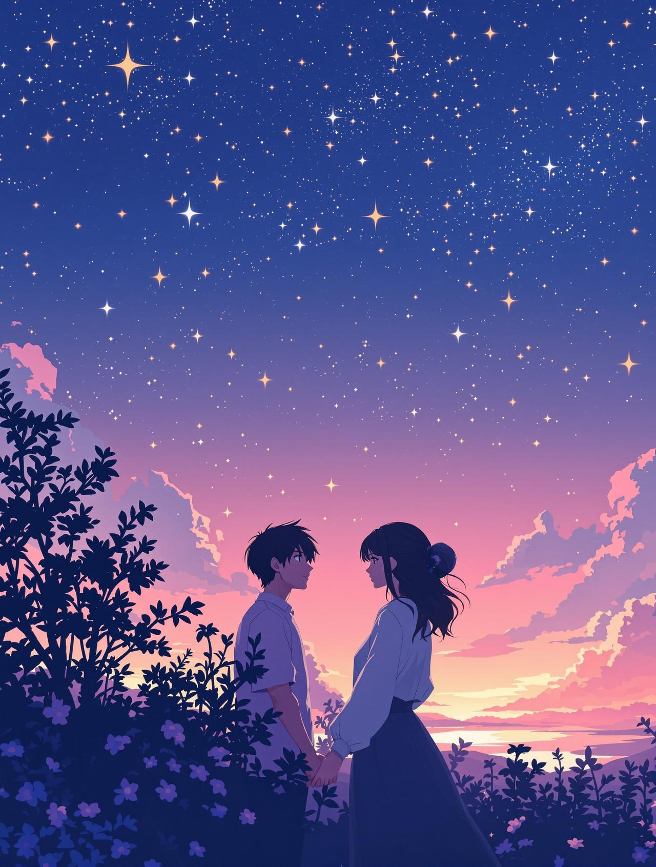 女神漫画作品《星语心愿》封面