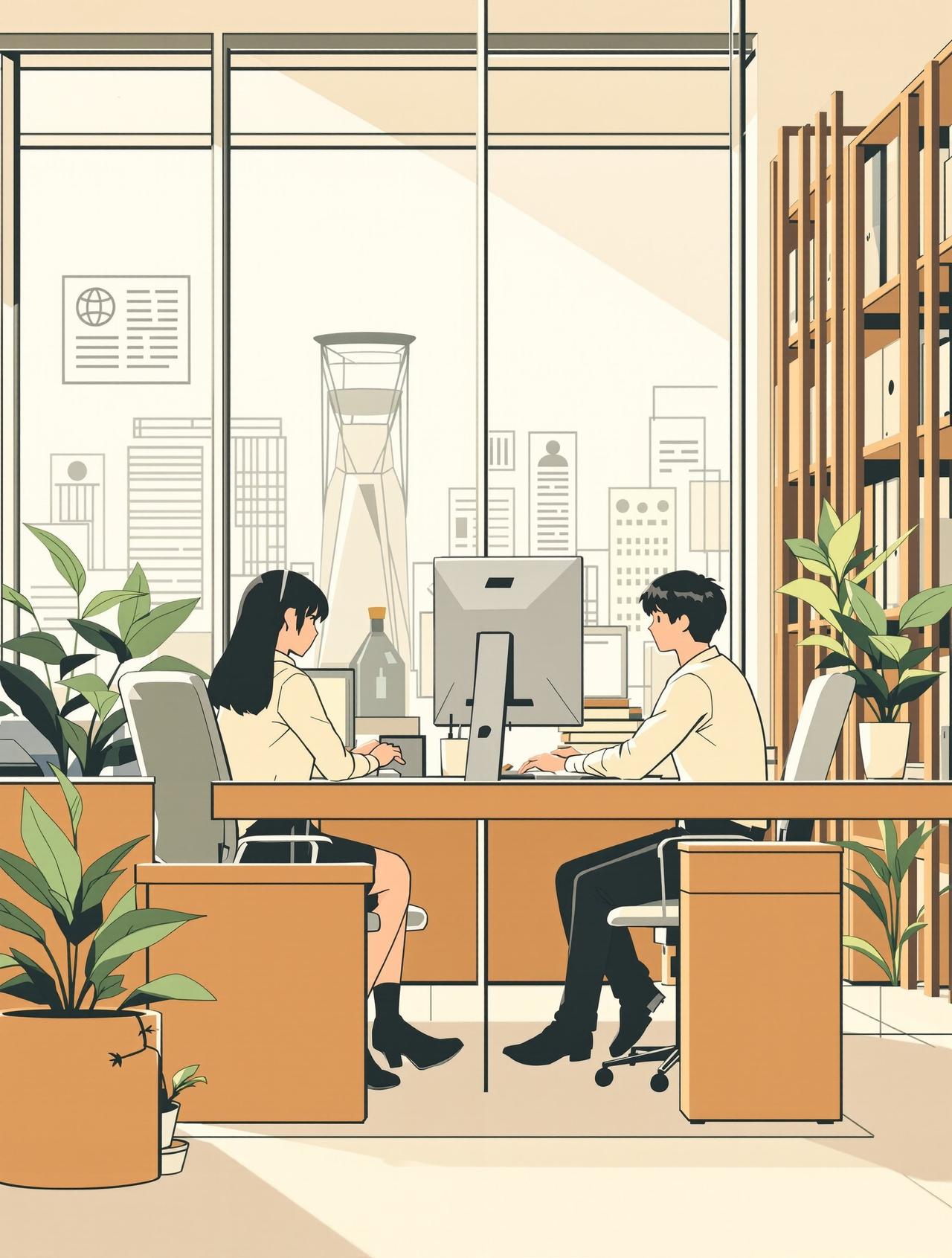 女神漫画作品《办公室物语》封面