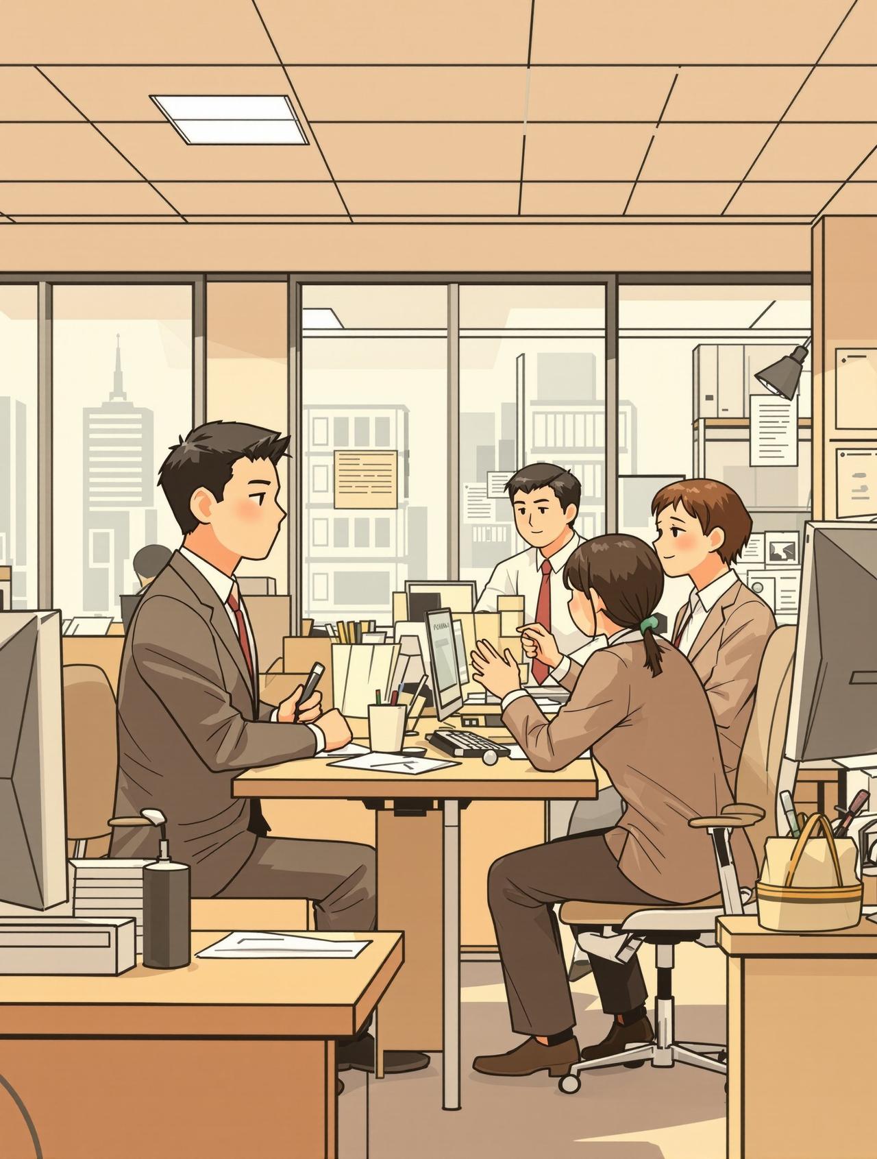 女神漫画作品《办公室物语》封面