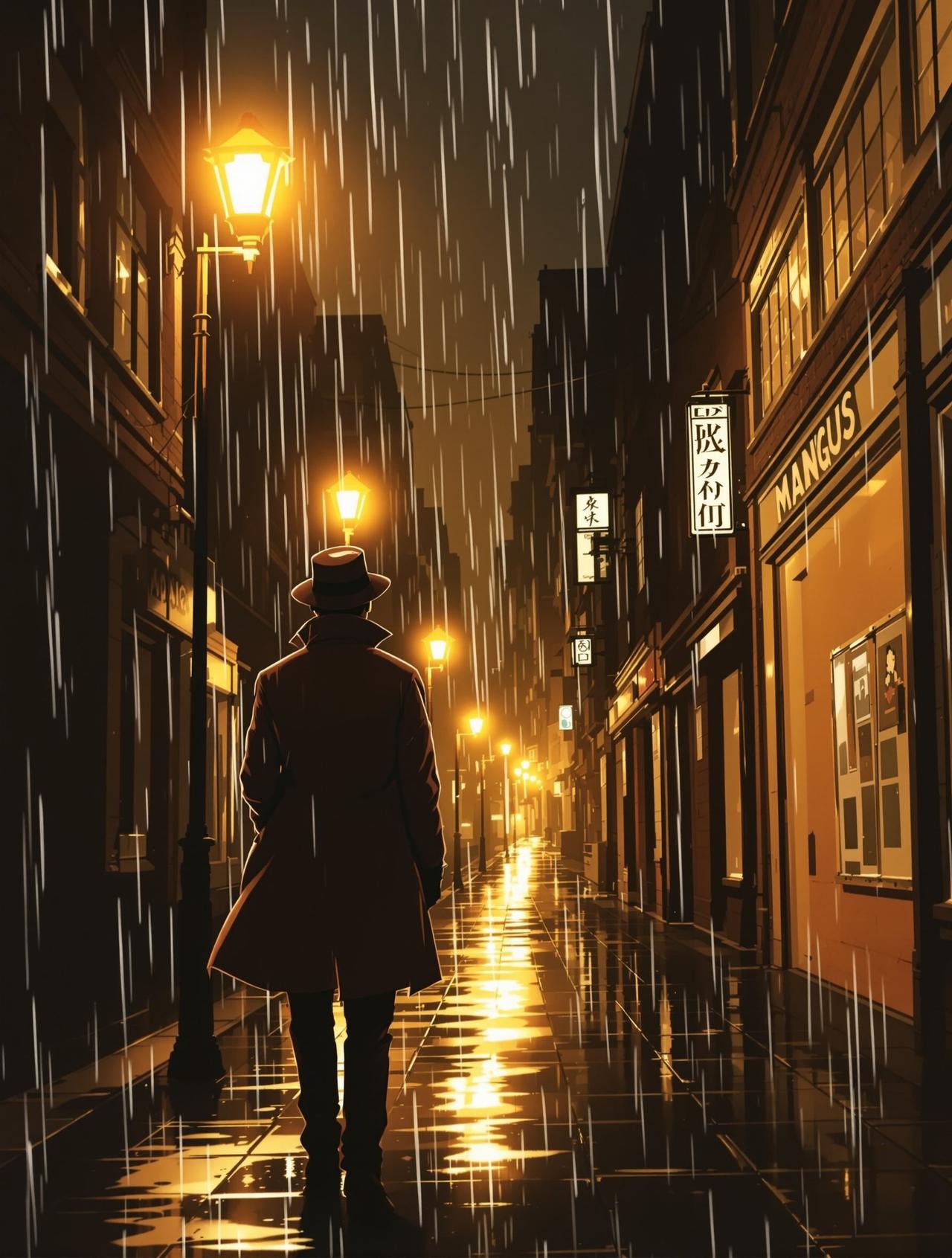 女神漫画作品《暗夜追踪者》封面